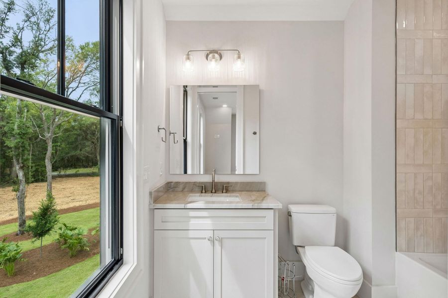 Furnished interior view inside a new home in , Johns Island (Image 10).