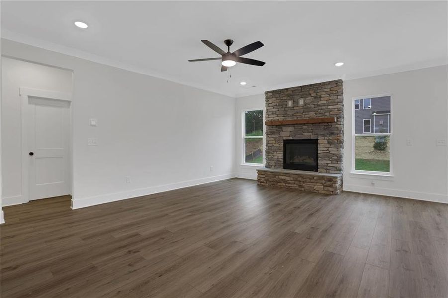 Spacious, unfurnished interior of a new home in , Loganville (Image 18).