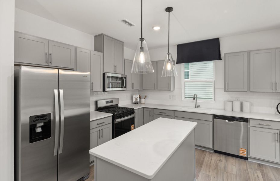 Furnished interior view inside a new home in Westford, Sanford (Image 6).