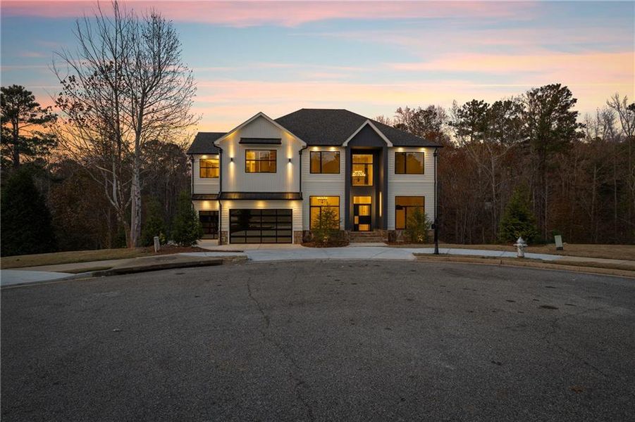 Front exterior of a new home in , Milton, GA, highlighting curb appeal (Image 25).