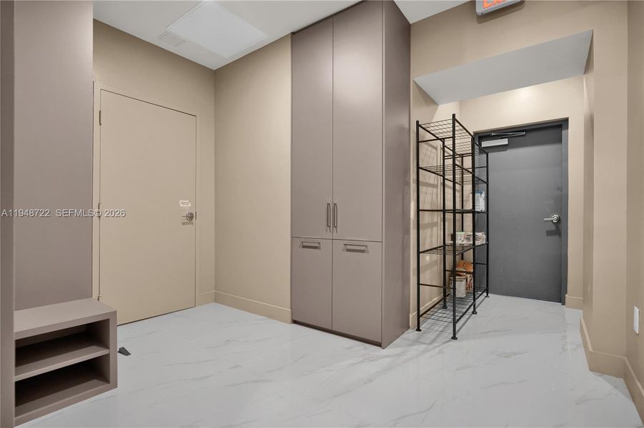 Furnished interior view inside a new home in , Miami (Image 43).