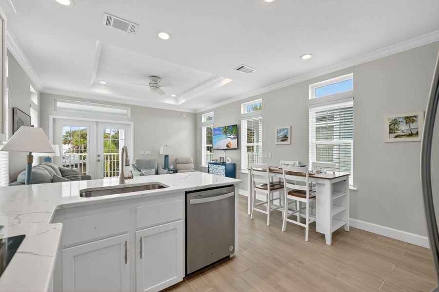 Furnished interior view inside a new home in , Jensen Beach (Image 10).