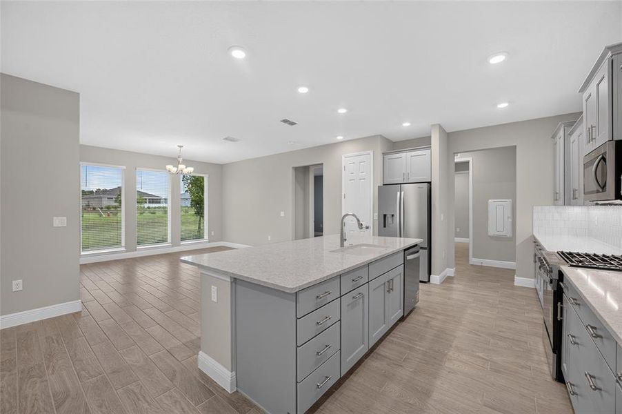 Furnished interior view inside a new home in , Ocala (Image 15).