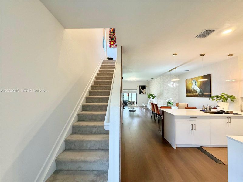 Furnished interior view inside a new home in , Dania Beach (Image 13).