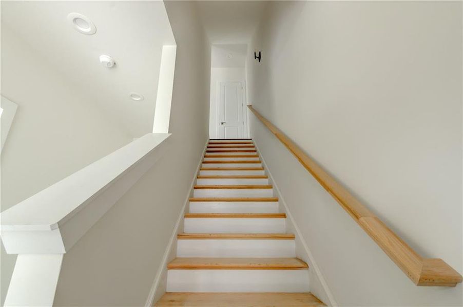 Furnished interior view inside a new home in The Moderns at Sugar Creek Phase III, Atlanta (Image 4).