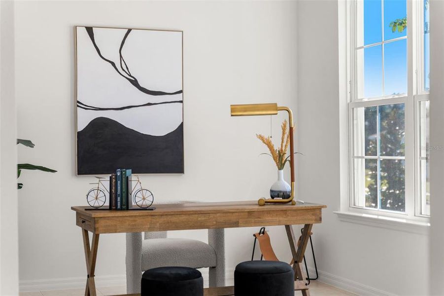 Furnished interior view inside a new home in , Apopka (Image 32).