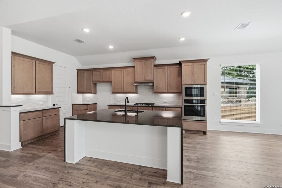 Furnished interior view inside a new home in The Reserve at Potranco Oaks, Castroville (Image 7).