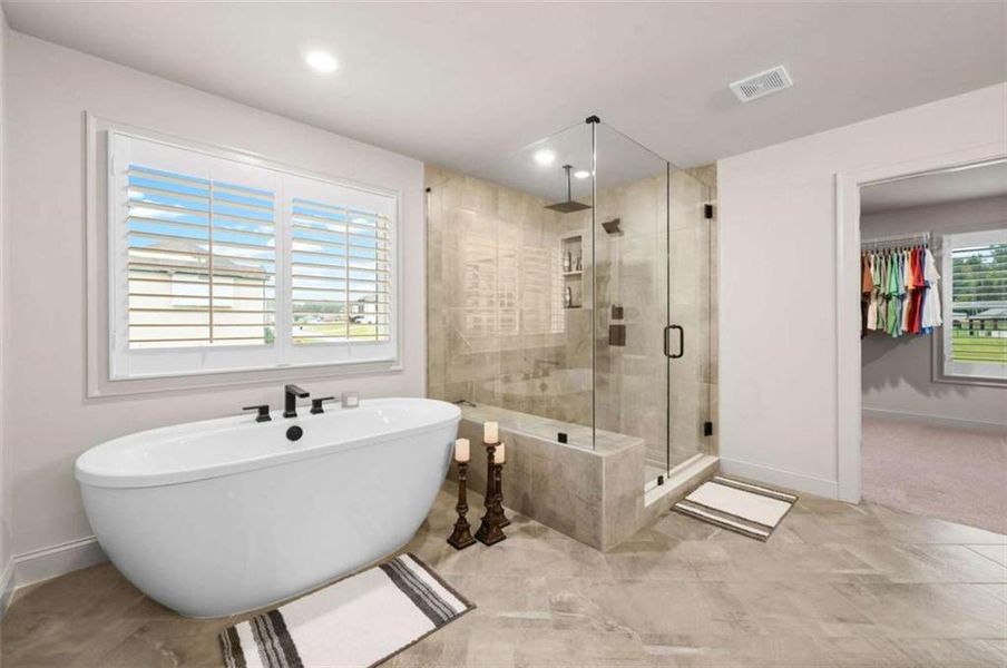 Furnished interior view inside a new home in , Conyers (Image 14).