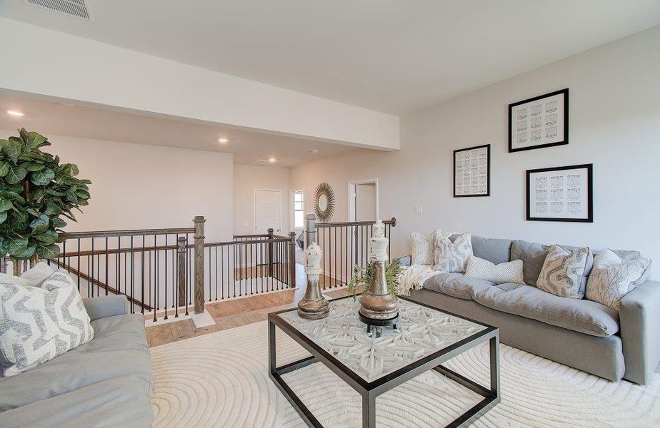 Furnished interior view inside a new home in Pinecrest Ridge, Dacula (Image 30).