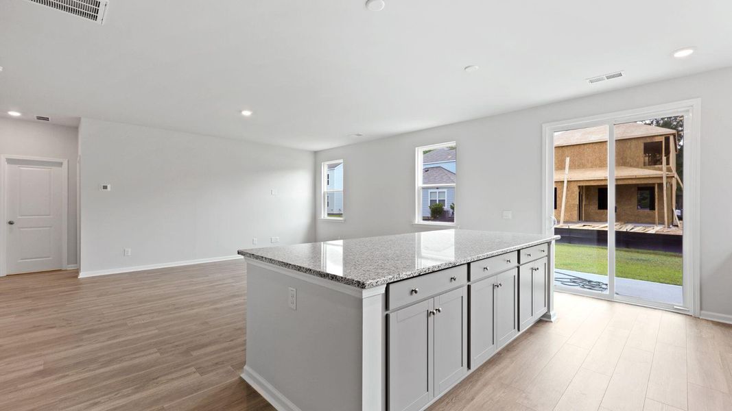 Furnished interior view inside a new home in Founders Corner, Summerville (Image 4).