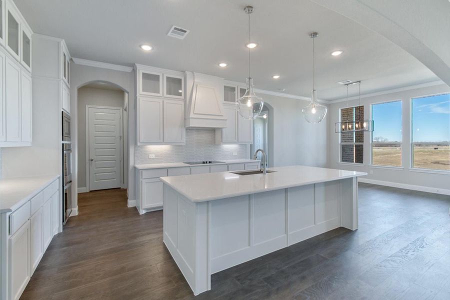 Kitchen | Concept 2915 at The Meadows in Gunter, TX by Landsea Homes