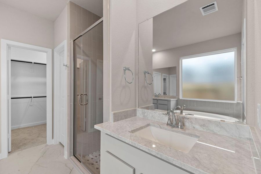 Furnished interior view inside a new home in Elyson 45' & 70', Katy (Image 6). Furnished interior view inside a new home in Elyson 45' & 70', Katy (Image 6).