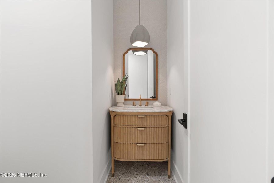 Furnished interior view inside a new home in , Jacksonville Beach (Image 10). Furnished interior view inside a new home in , Jacksonville Beach (Image 10).