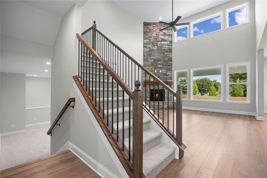 Spacious, unfurnished interior of a new home in Woodberry, Canton (Image 41).