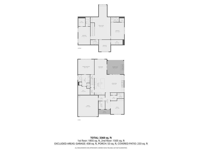 2D floor plan layout of this home in , Buford, GA (Image 5).