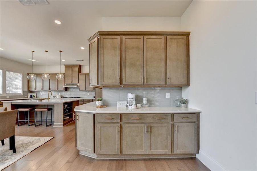 Furnished interior view inside a new home in , Cumming (Image 36).
