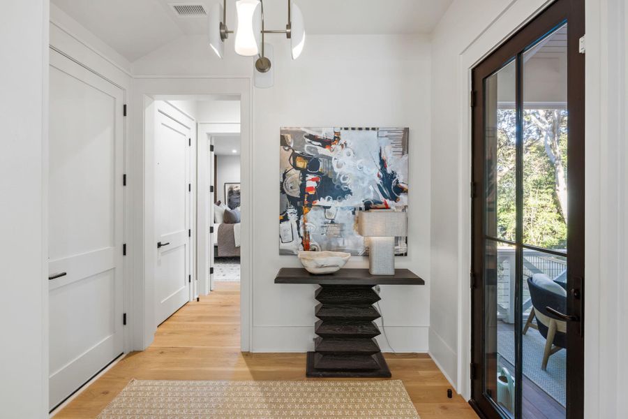 Furnished interior view inside a new home in , Sullivan's Island (Image 18).