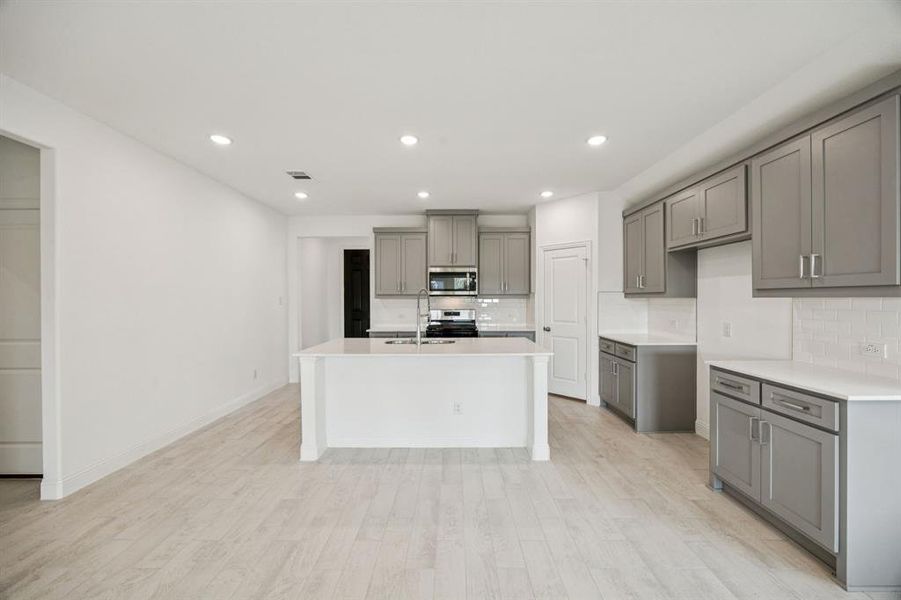 Furnished interior view inside a new home in Sicily, Princeton (Image 4).