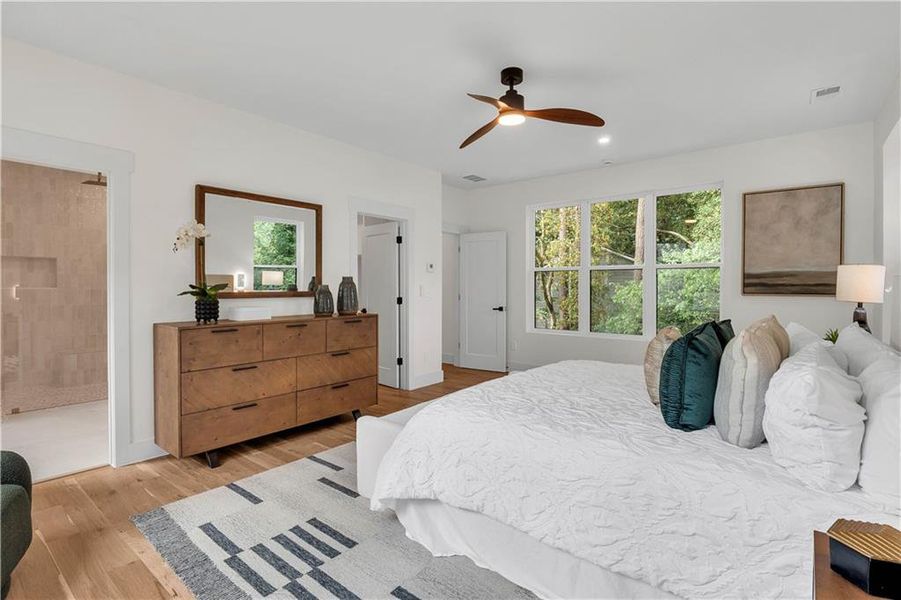 Furnished interior view inside a new home in , Decatur (Image 11).