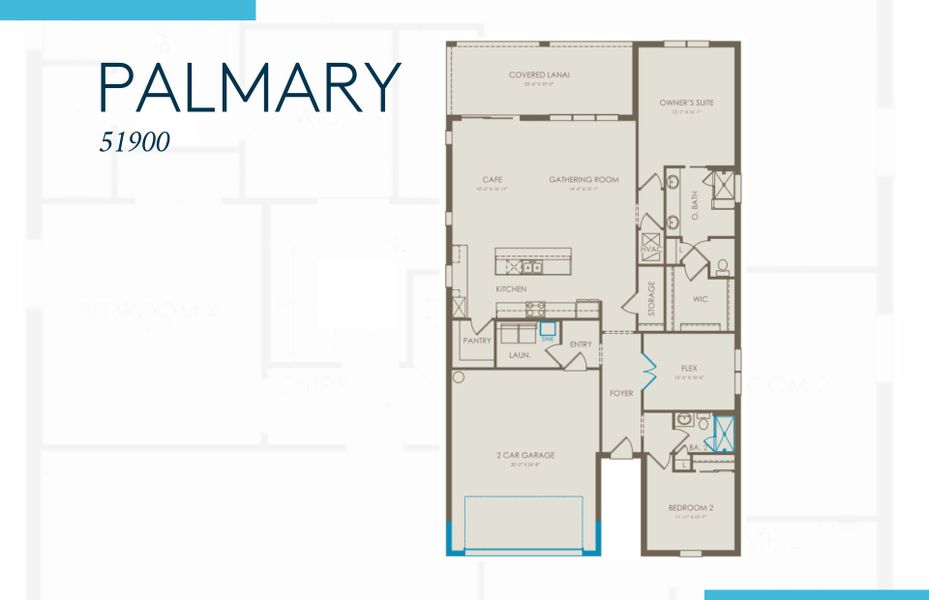 2D floor plan layout of this home in Del Webb Oak Creek, North Fort Myers, FL (Image 4). 2D floor plan layout of this home in Del Webb Oak Creek, North Fort Myers, FL (Image 4).