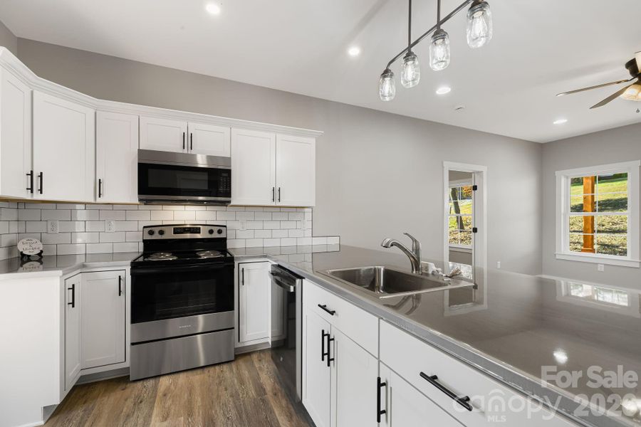 Furnished interior view inside a new home in , Morganton (Image 9). Furnished interior view inside a new home in , Morganton (Image 9).