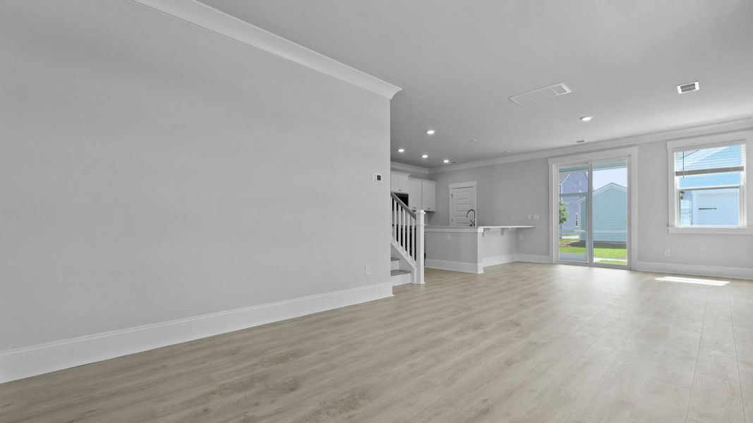 Spacious, unfurnished interior of a new home in Rivers Reach, Yemassee (Image 13).