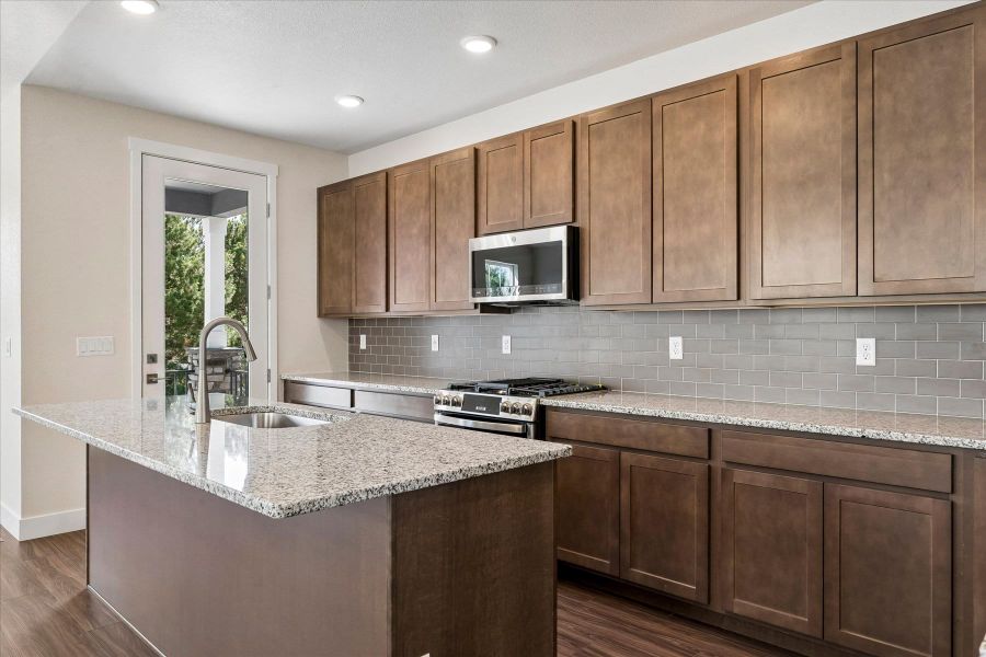 Furnished interior view inside a new home in Pony Park, Colorado Springs (Image 8).
