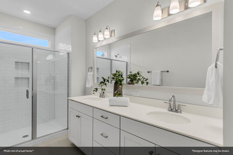 Furnished interior view inside a new home in Sweetbrier, Durham (Image 12).