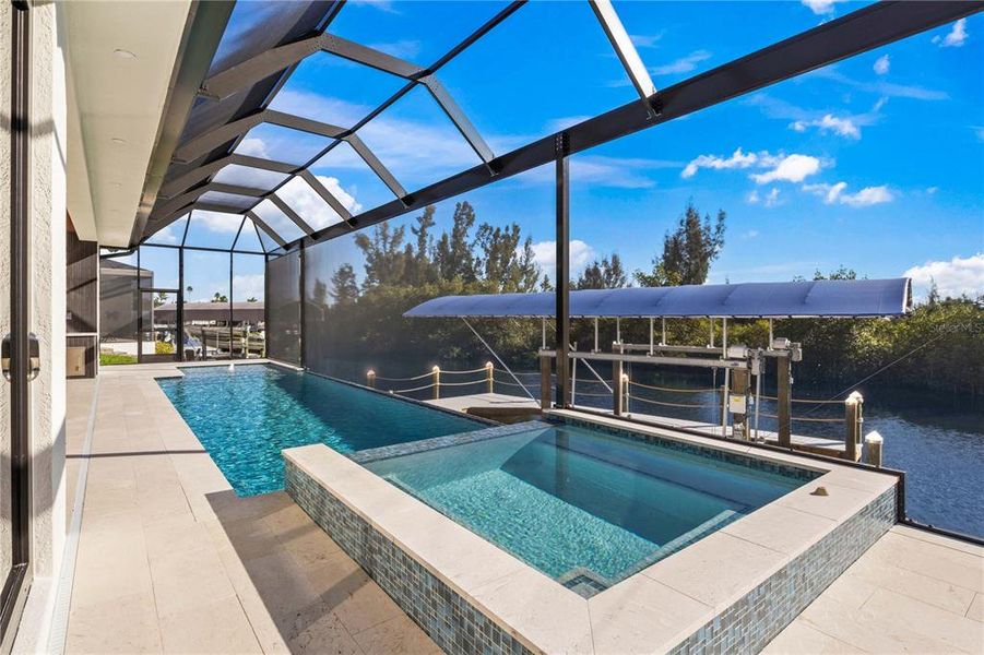 Exterior details and patio area of a home in , Cape Coral (Image 31). Exterior details and patio area of a home in , Cape Coral (Image 31).