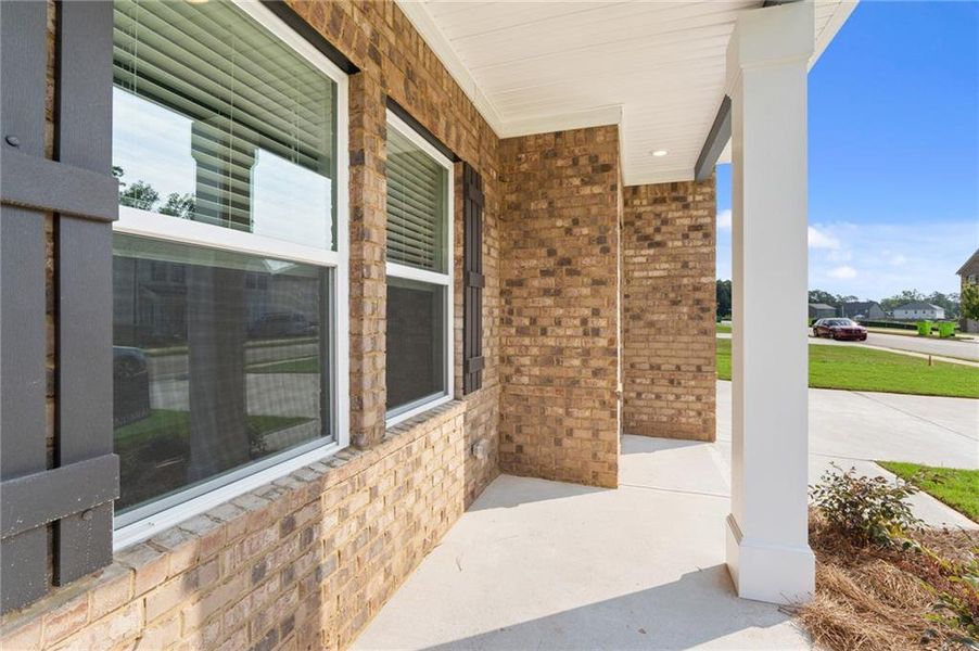 Exterior details and patio area of a home in Southern Hills, McDonough (Image 3). Exterior details and patio area of a home in Southern Hills, McDonough (Image 3).