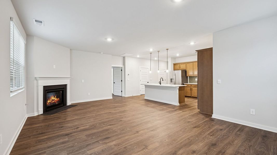 Spacious, unfurnished interior of a new home in Reserve at Hickory Ridge, Columbia (Image 31). Spacious, unfurnished interior of a new home in Reserve at Hickory Ridge, Columbia (Image 31).