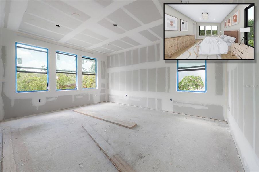 Spacious, unfurnished interior of a new home in , Tampa (Image 12). Spacious, unfurnished interior of a new home in , Tampa (Image 12).