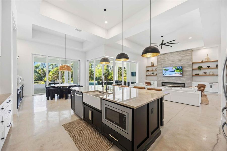 Furnished interior view inside a new home in , Port Charlotte (Image 8).