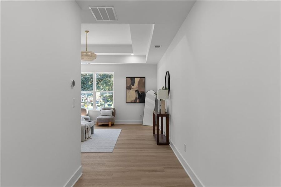 Furnished interior view inside a new home in , Atlanta (Image 46).