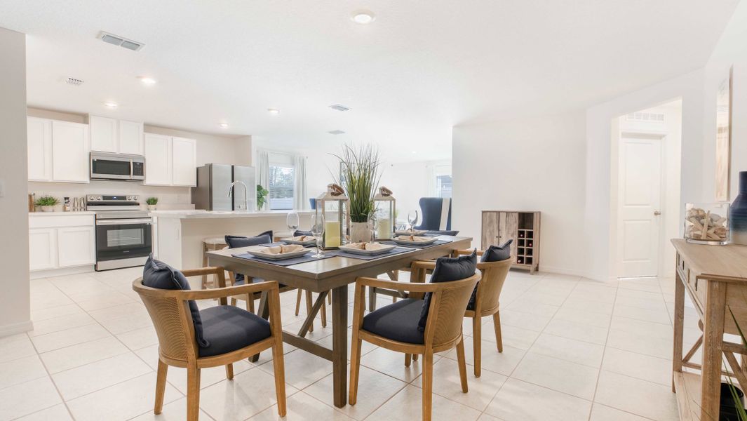 Representative furnished interior of a home built from the Marigold by Maronda Homes in North Port, North Port (Image 15).