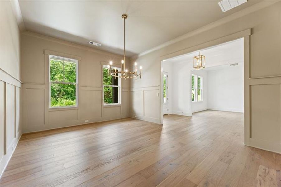 Spacious, unfurnished interior of a new home in White Post on Lake Lanier, Gainesville (Image 14).