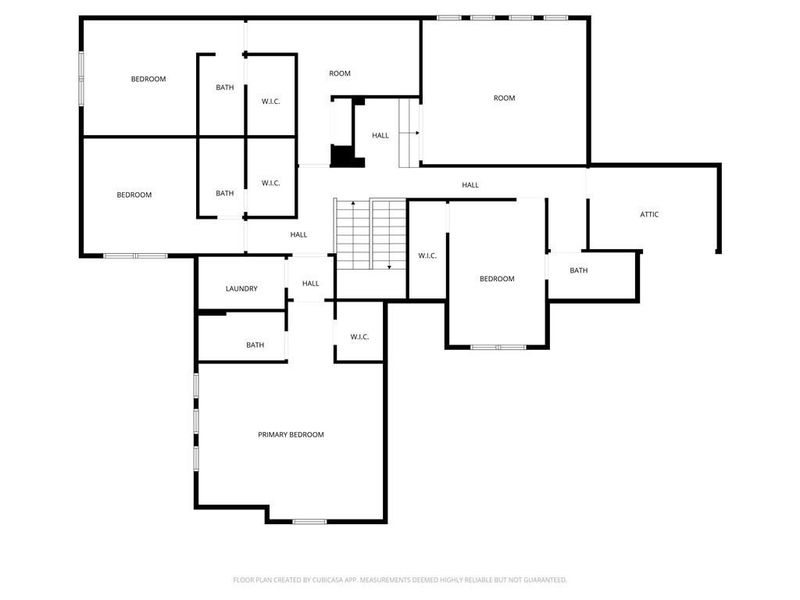 2D floor plan layout of this home in , Marietta, GA (Image 4).