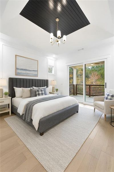 Furnished interior view inside a new home in , Cumming (Image 6).