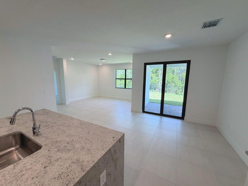 Lot 8 great room Lot 8 great room