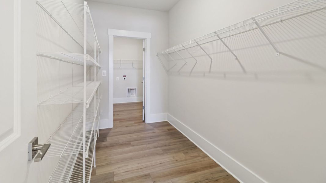 The Awaken Plan by DRB Elevate in Brook Run, Fort Mill SC - Walk-in closet & Laundry room