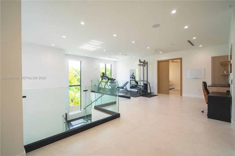 Furnished interior view inside a new home in , Miami (Image 60). Furnished interior view inside a new home in , Miami (Image 60).