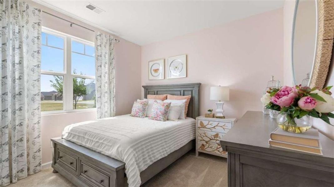 Furnished interior view inside a new home in The Preserve at Agricultural Village, Perry (Image 8).