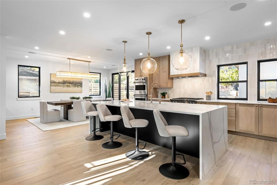 Furnished interior view inside a new home in , Denver (Image 16).