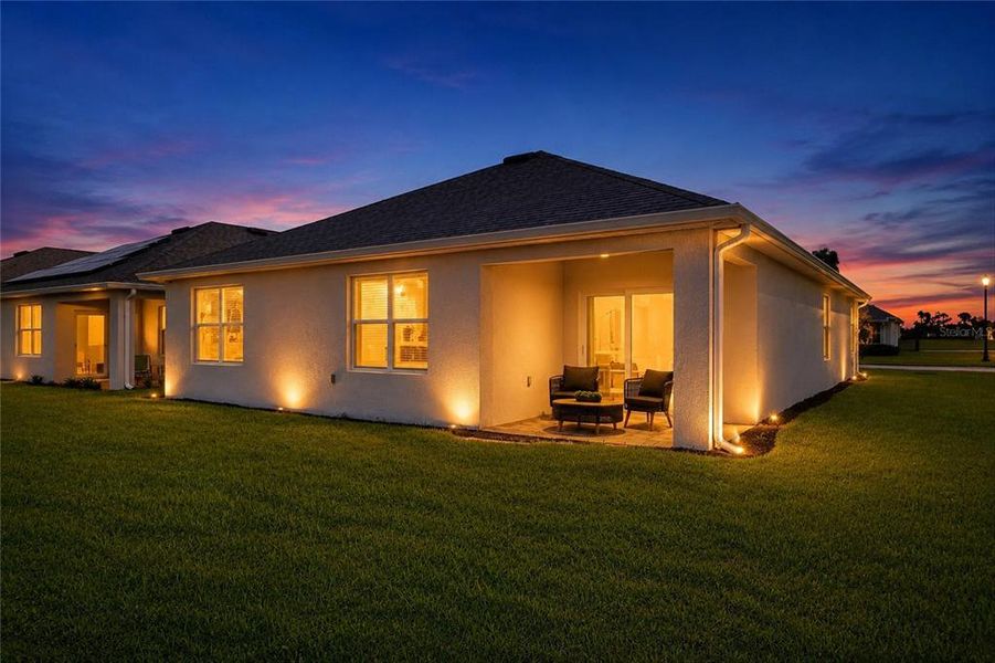 Exterior details and patio area of a home in Central Parc, North Port (Image 24). Exterior details and patio area of a home in Central Parc, North Port (Image 24).