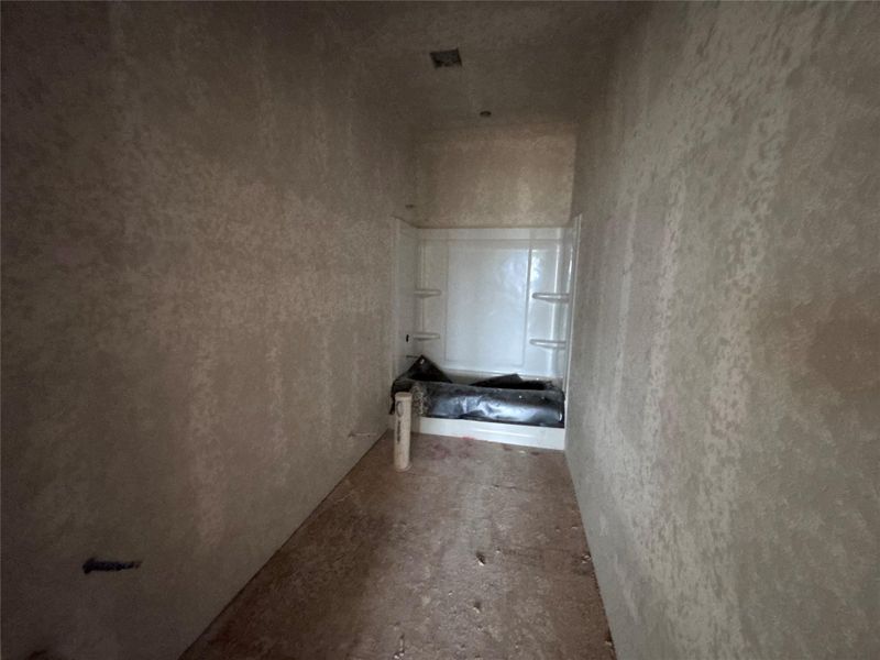 In-progress construction of a new home in The Colony 45s, Bastrop, TX (Image 27).