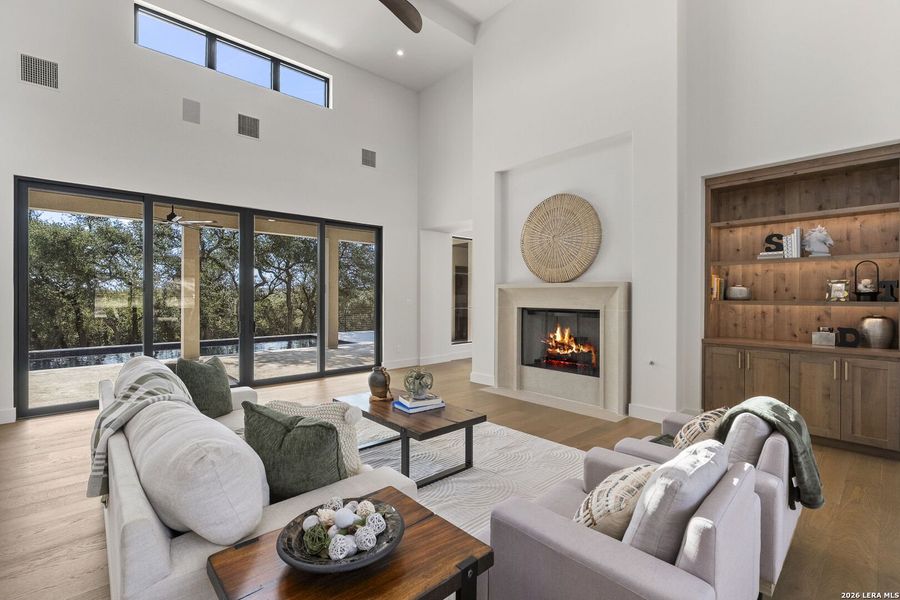 Furnished interior view inside a new home in , Spring Branch (Image 37).