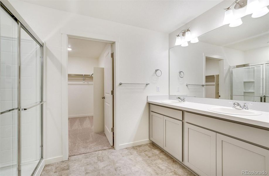 Furnished interior view inside a new home in Spring Valley Ranch, Elizabeth (Image 24).
