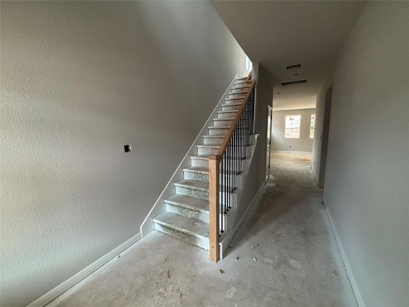 Spacious, unfurnished interior of a new home in Berry Creek Highlands, Georgetown (Image 17). Spacious, unfurnished interior of a new home in Berry Creek Highlands, Georgetown (Image 17).
