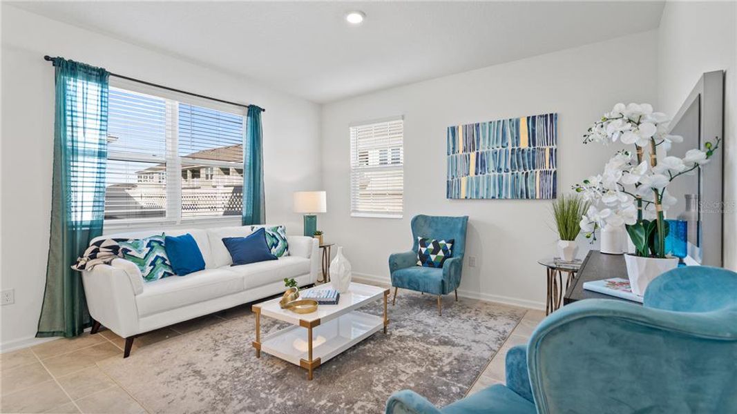 Furnished interior view inside a new home in Bridgewalk, St. Cloud (Image 3).