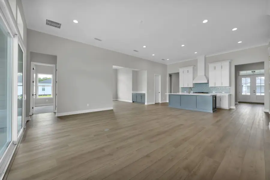 Representative unfurnished interior of a home built from the Tomoka by Riverside Homes in Sagebrush at EverRange, Jacksonville (Image 39).